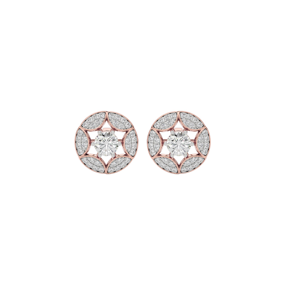 Eternal Glow Diamond Earring 18 KT / Rose Gold