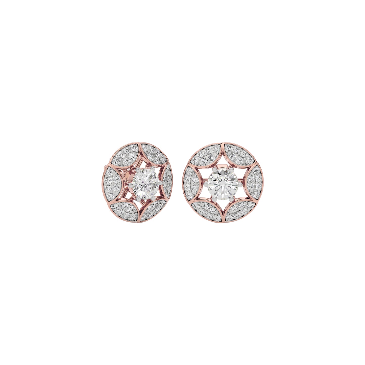 Eternal Glow Diamond Earring 18 KT / Rose Gold