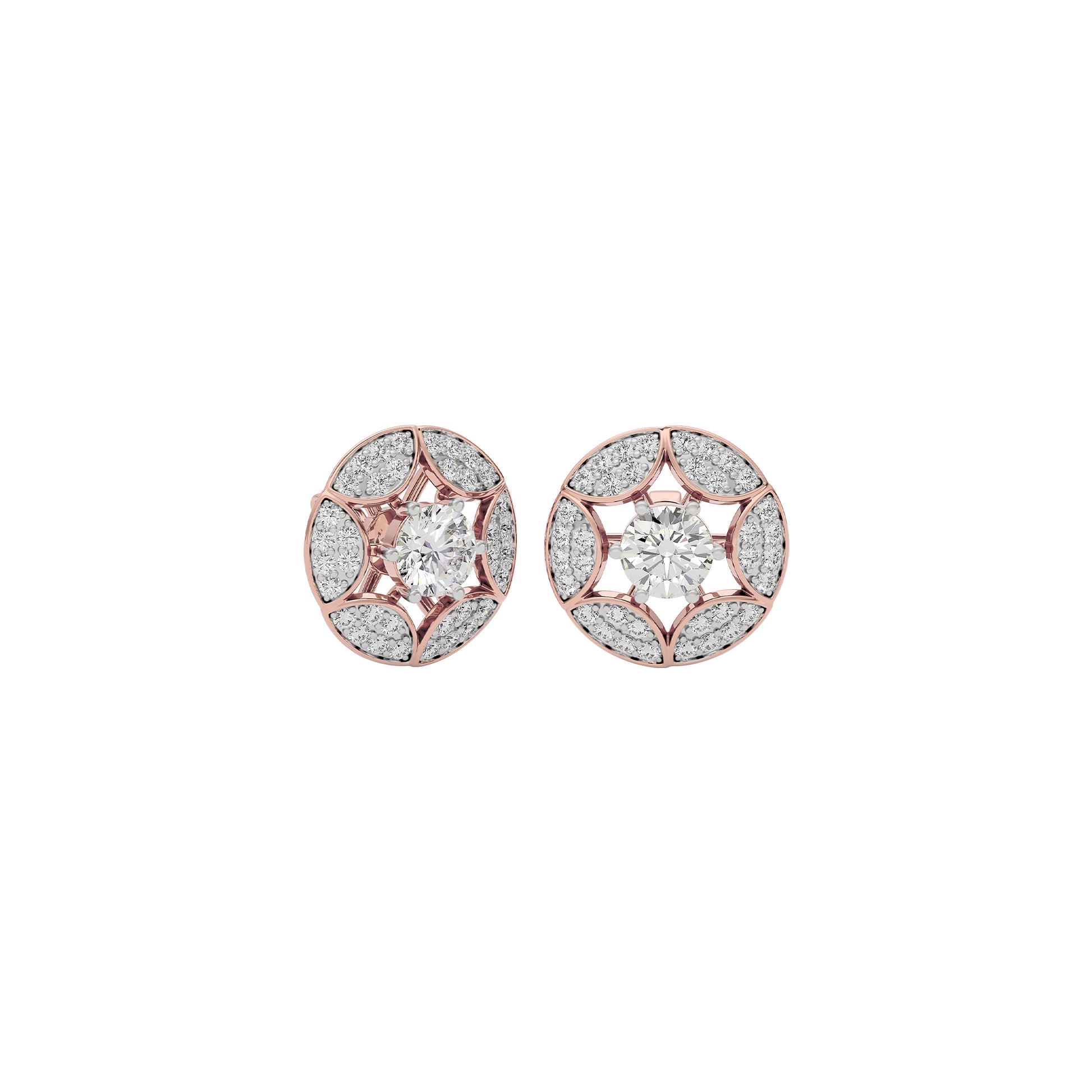Eternal Glow Diamond Earring 18 KT / Rose Gold