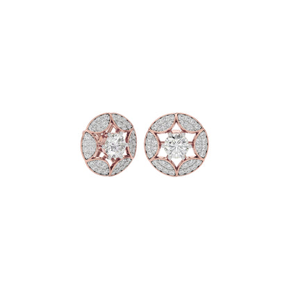 Eternal Glow Diamond Earring 18 KT / Rose Gold