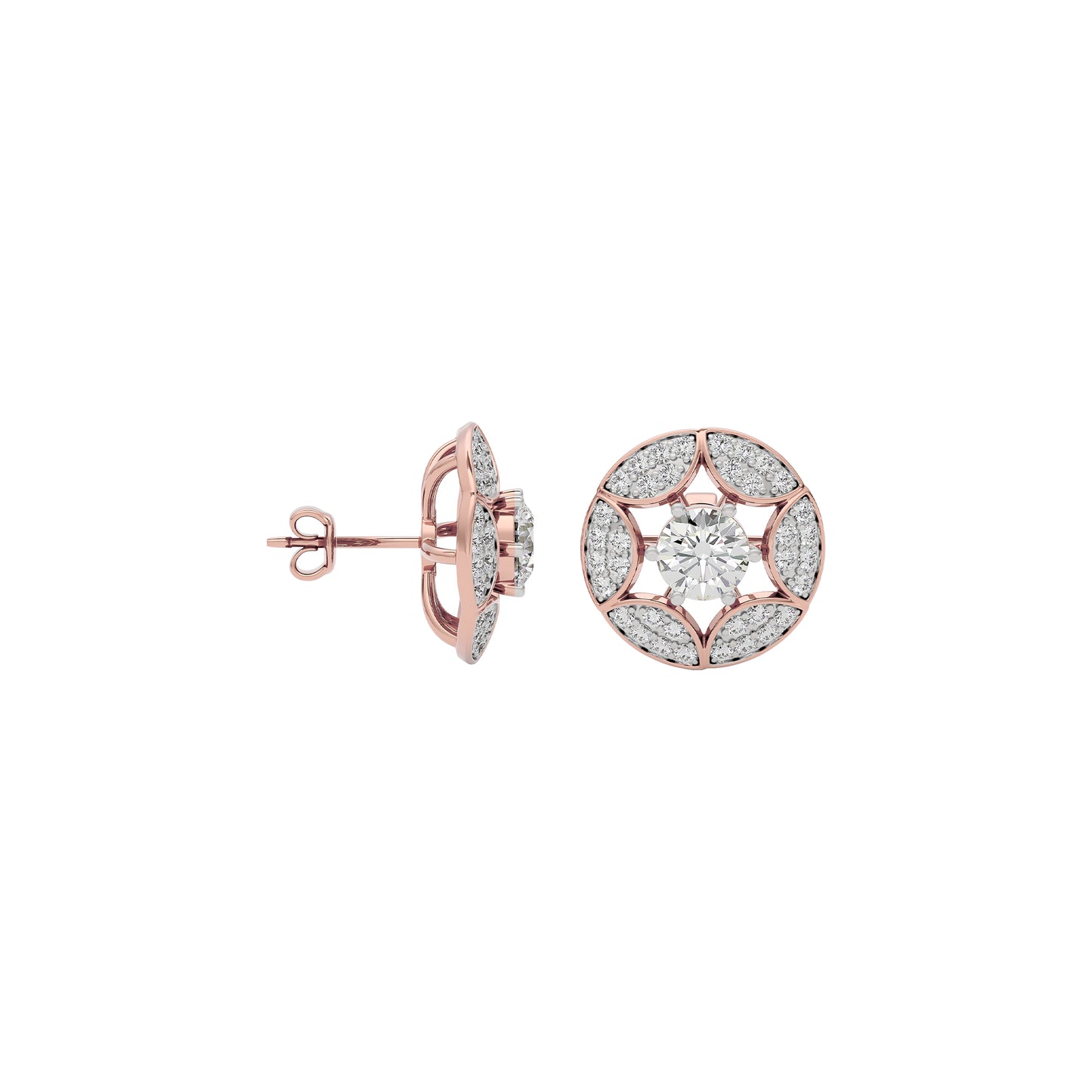 Eternal Glow Diamond Earring 18 KT / Rose Gold