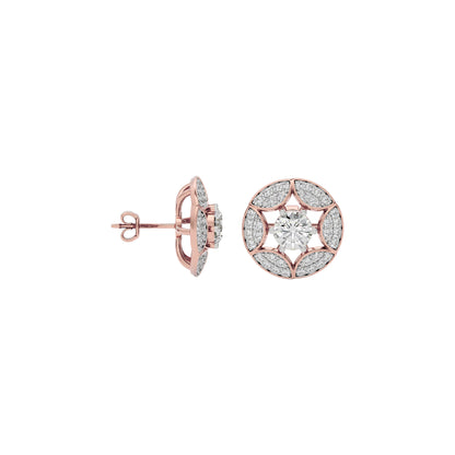 Eternal Glow Diamond Earring 18 KT / Rose Gold