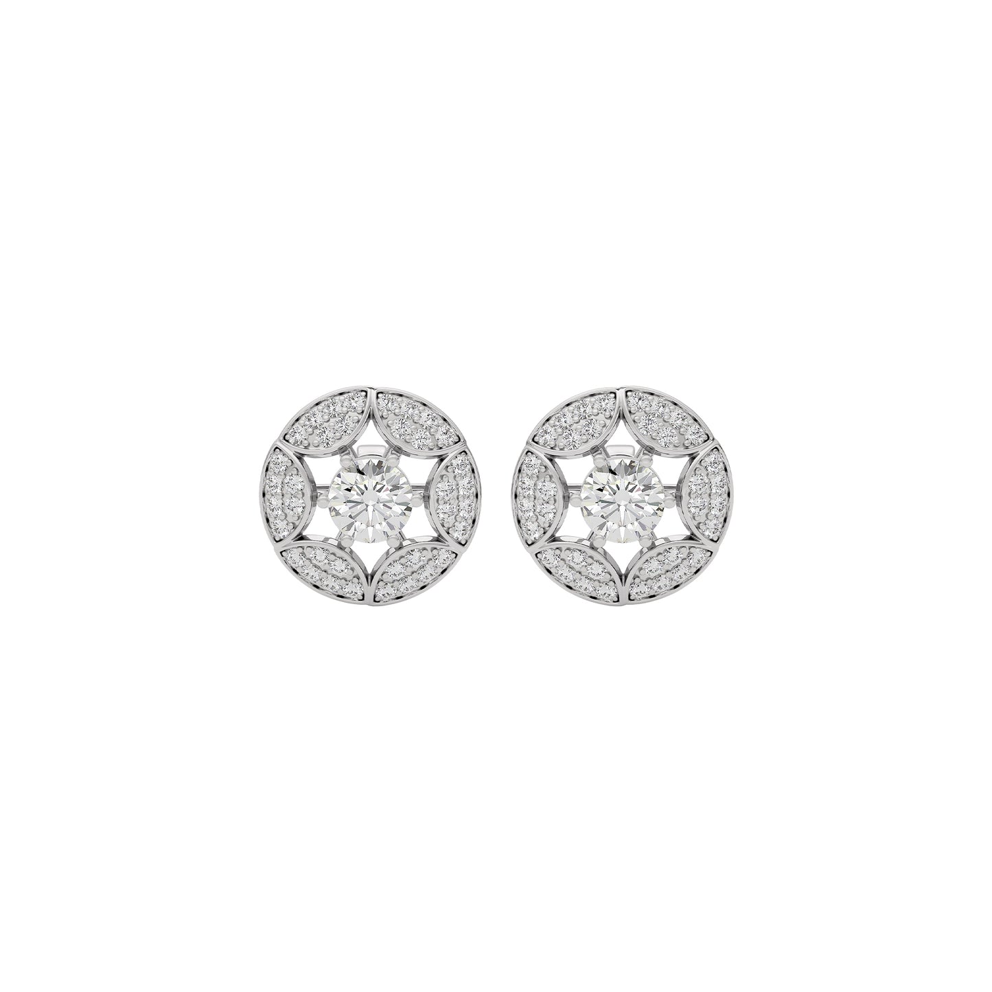 Eternal Glow Diamond Earring 18 KT / White Gold