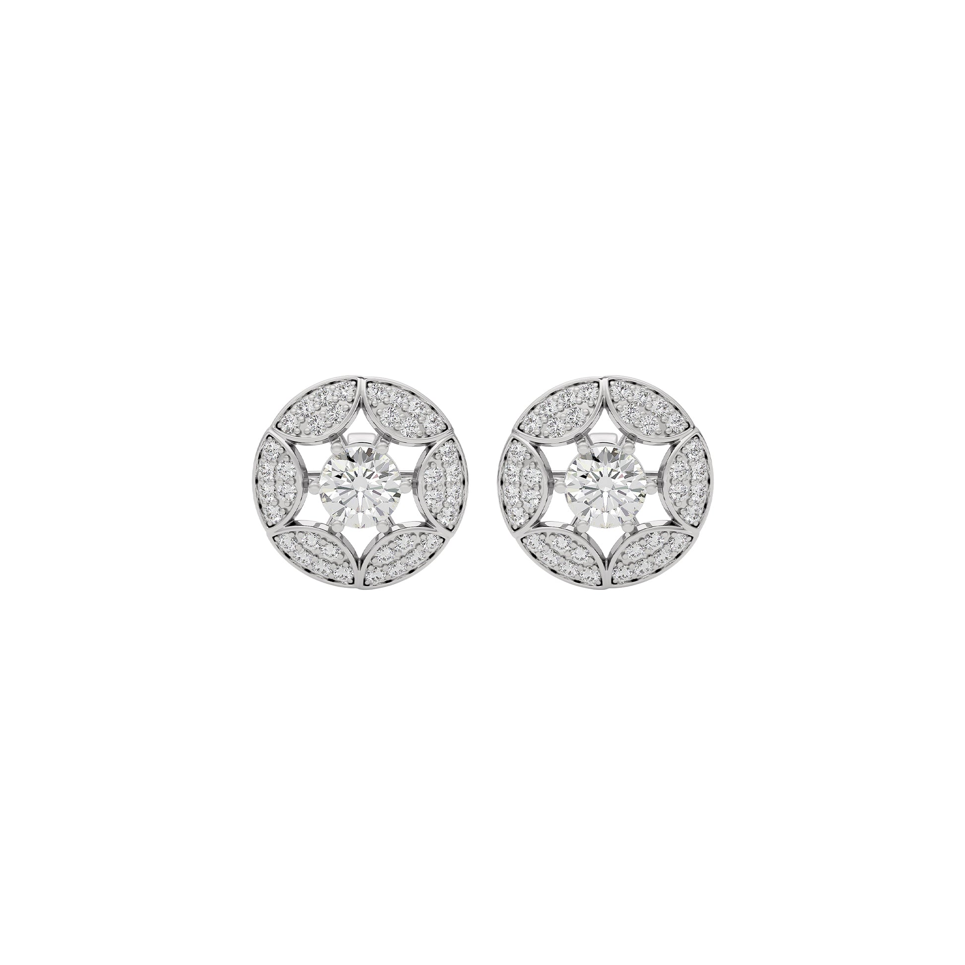 Eternal Glow Diamond Earring 18 KT / White Gold