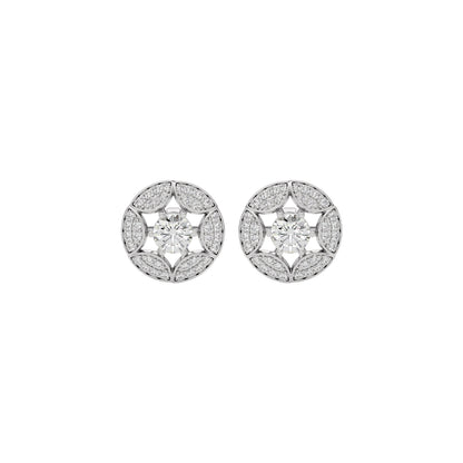 Eternal Glow Diamond Earring 18 KT / White Gold