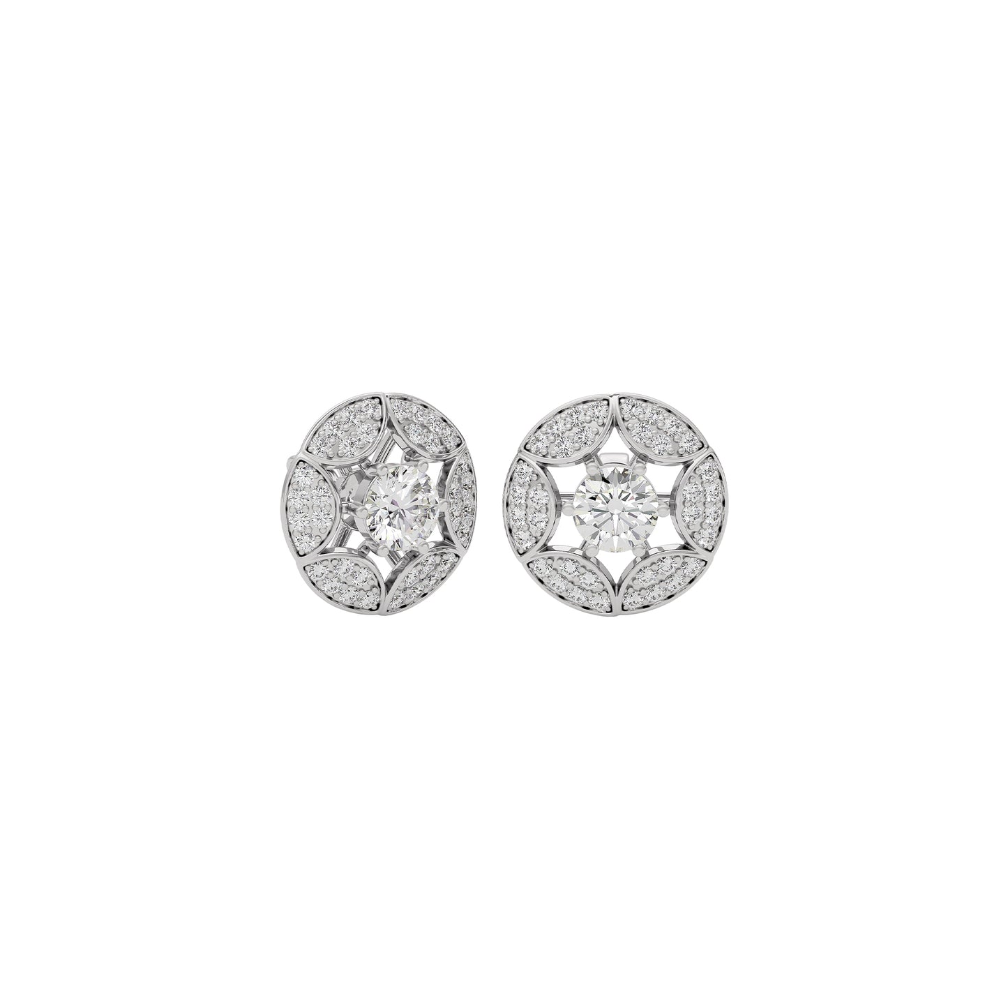 Eternal Glow Diamond Earring 18 KT / White Gold