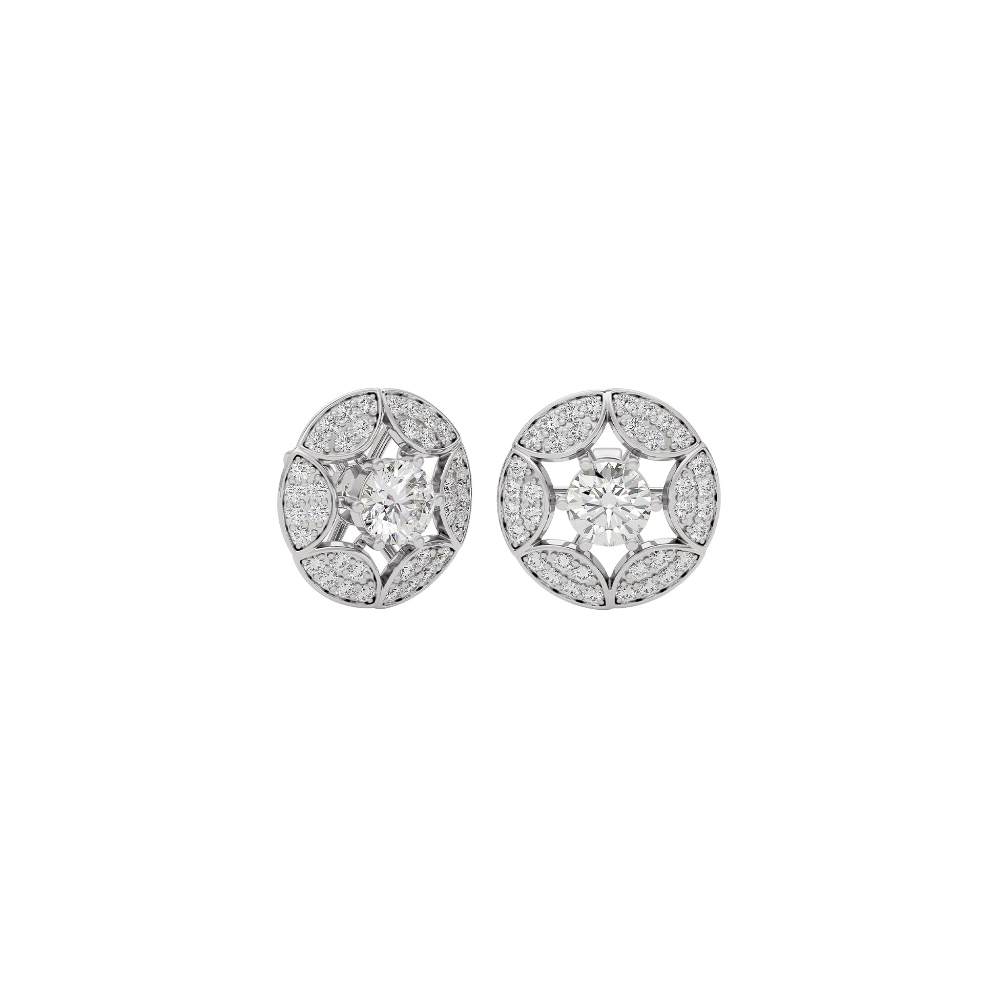 Eternal Glow Diamond Earring 18 KT / White Gold