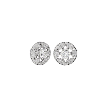 Eternal Glow Diamond Earring 18 KT / White Gold