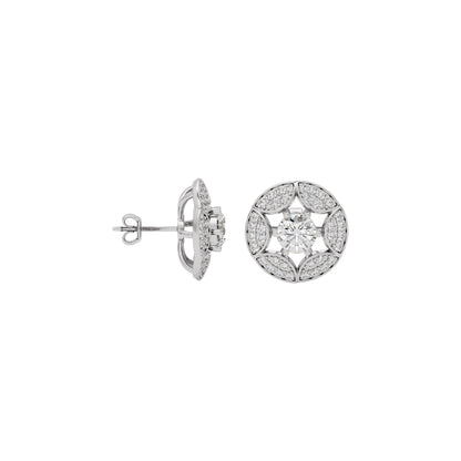 Eternal Glow Diamond Earring 18 KT / White Gold