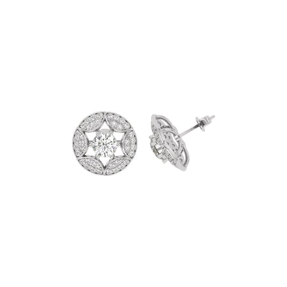 Eternal Glow Diamond Earring 18 KT / White Gold