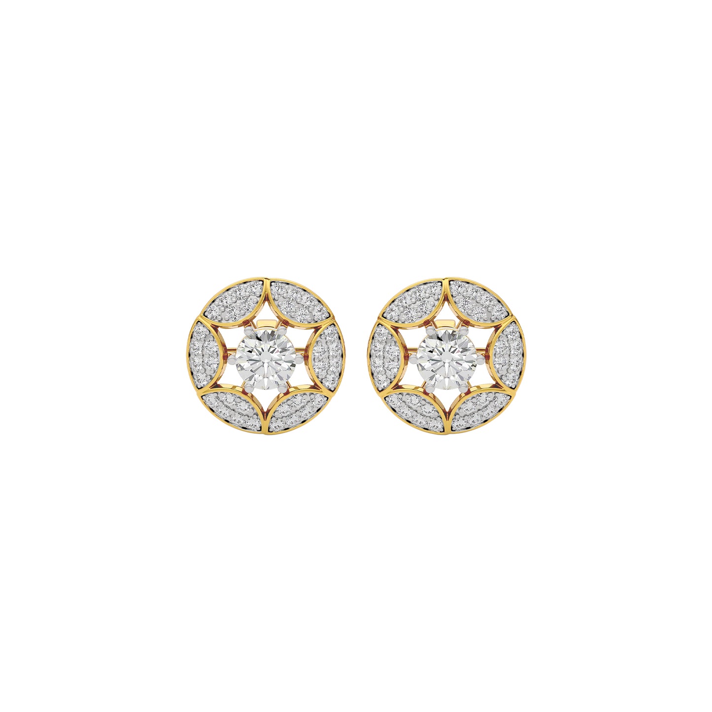 Eternal Glow Diamond Earring 18 KT / Yellow Gold