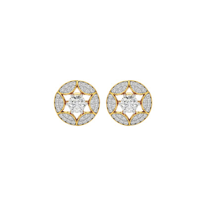 Eternal Glow Diamond Earring 18 KT / Yellow Gold