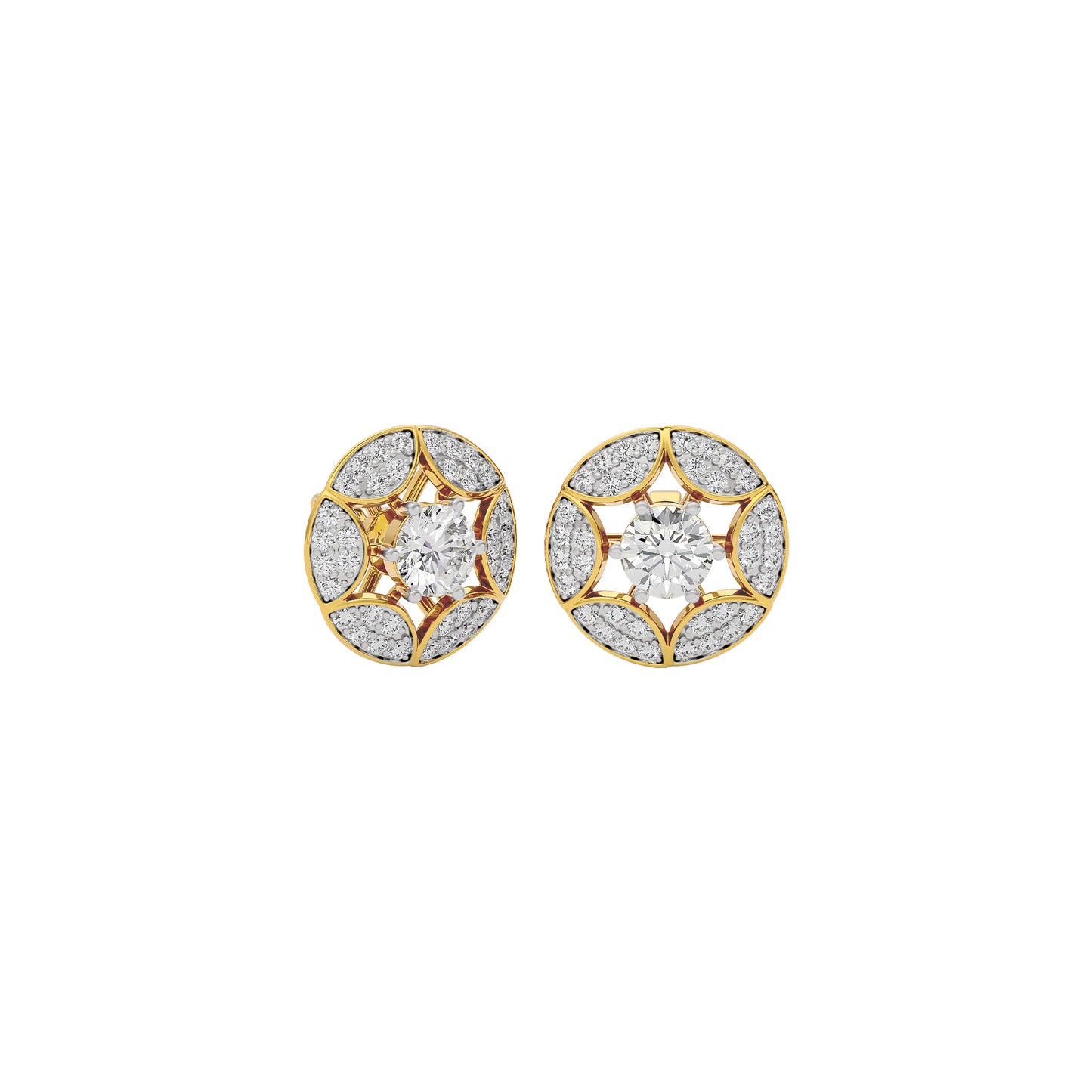 Eternal Glow Diamond Earring 18 KT / Yellow Gold