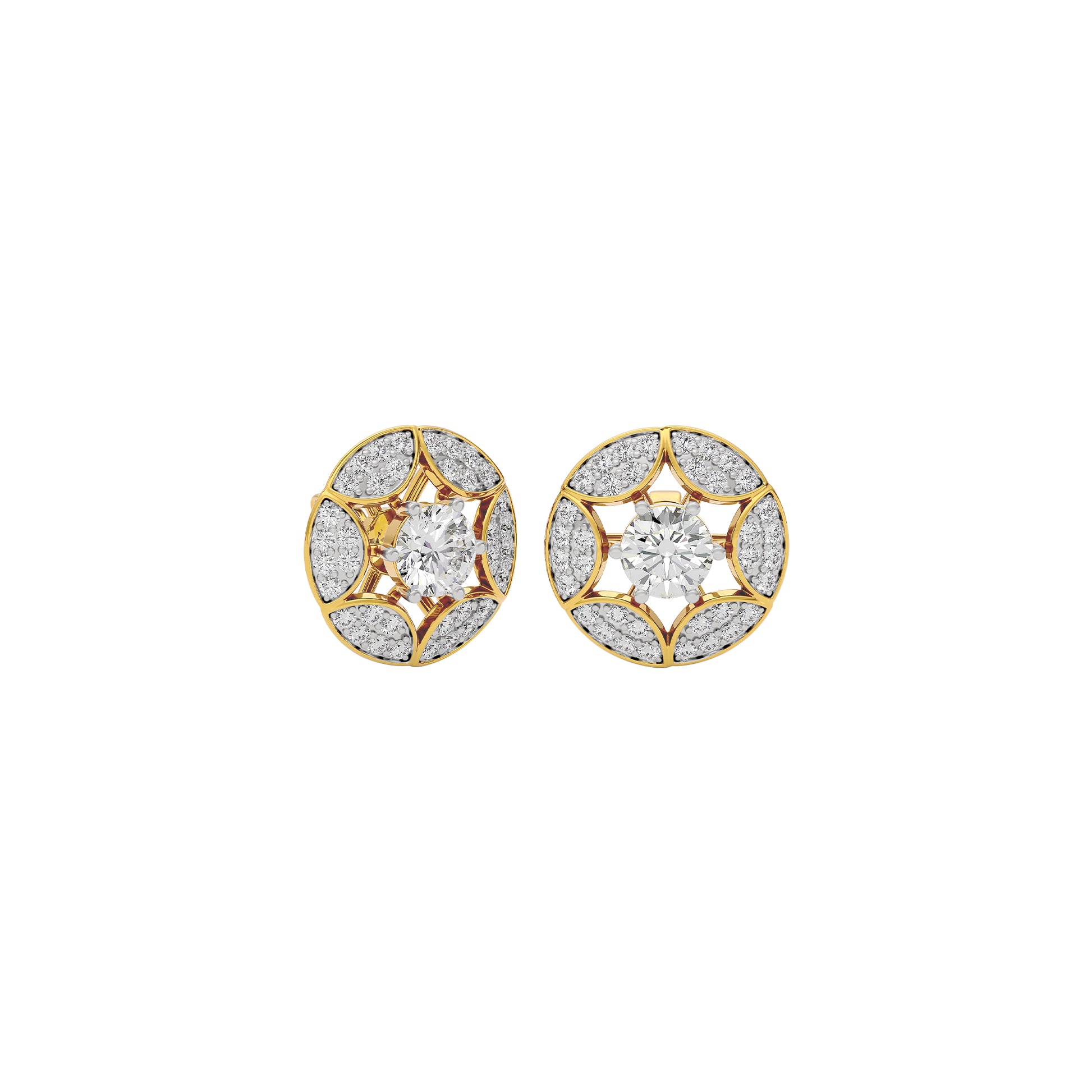 Eternal Glow Diamond Earring 18 KT / Yellow Gold