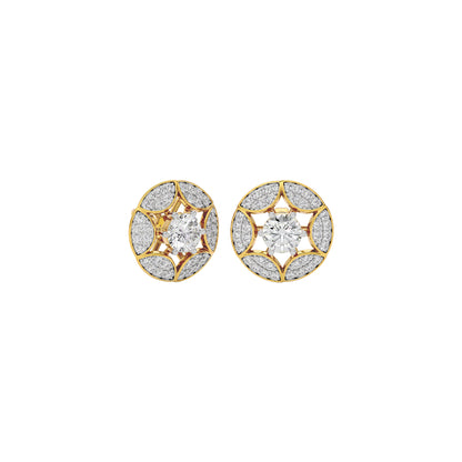 Eternal Glow Diamond Earring 18 KT / Yellow Gold
