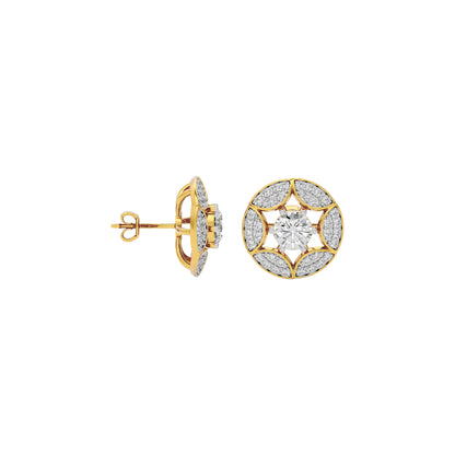 Eternal Glow Diamond Earring 18 KT / Yellow Gold