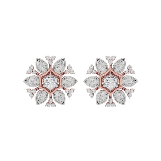 Mystic Crystal Diamond Earring