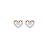 Diamond Tranquil Earring 18 KT / Rose Gold