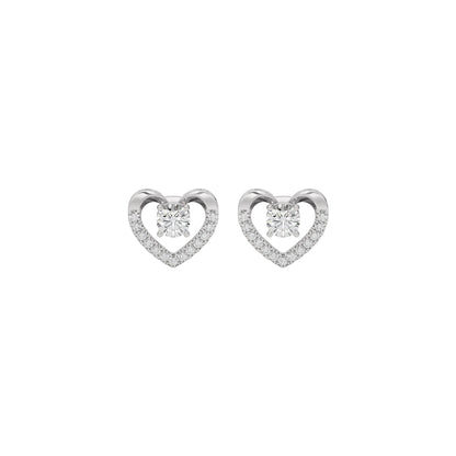 Diamond Tranquil Earring 18 KT / White Gold