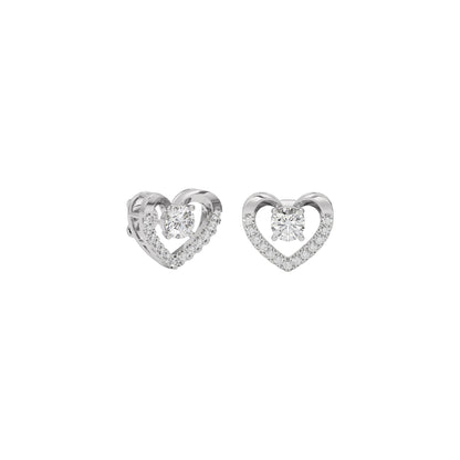 Diamond Tranquil Earring 18 KT / White Gold
