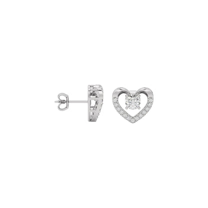 Diamond Tranquil Earring 18 KT / White Gold