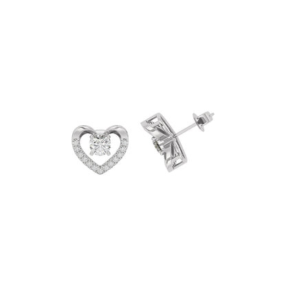 Diamond Tranquil Earring 18 KT / White Gold