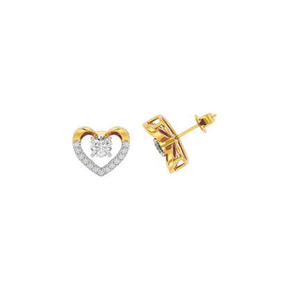 Diamond Tranquil Earring 18 KT / Yellow Gold