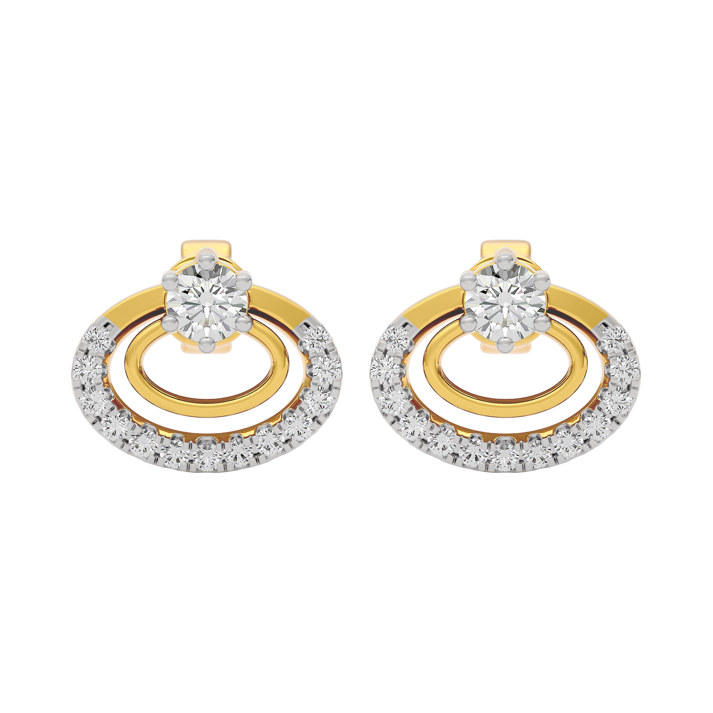 Crystal Oasis Diamond Earring