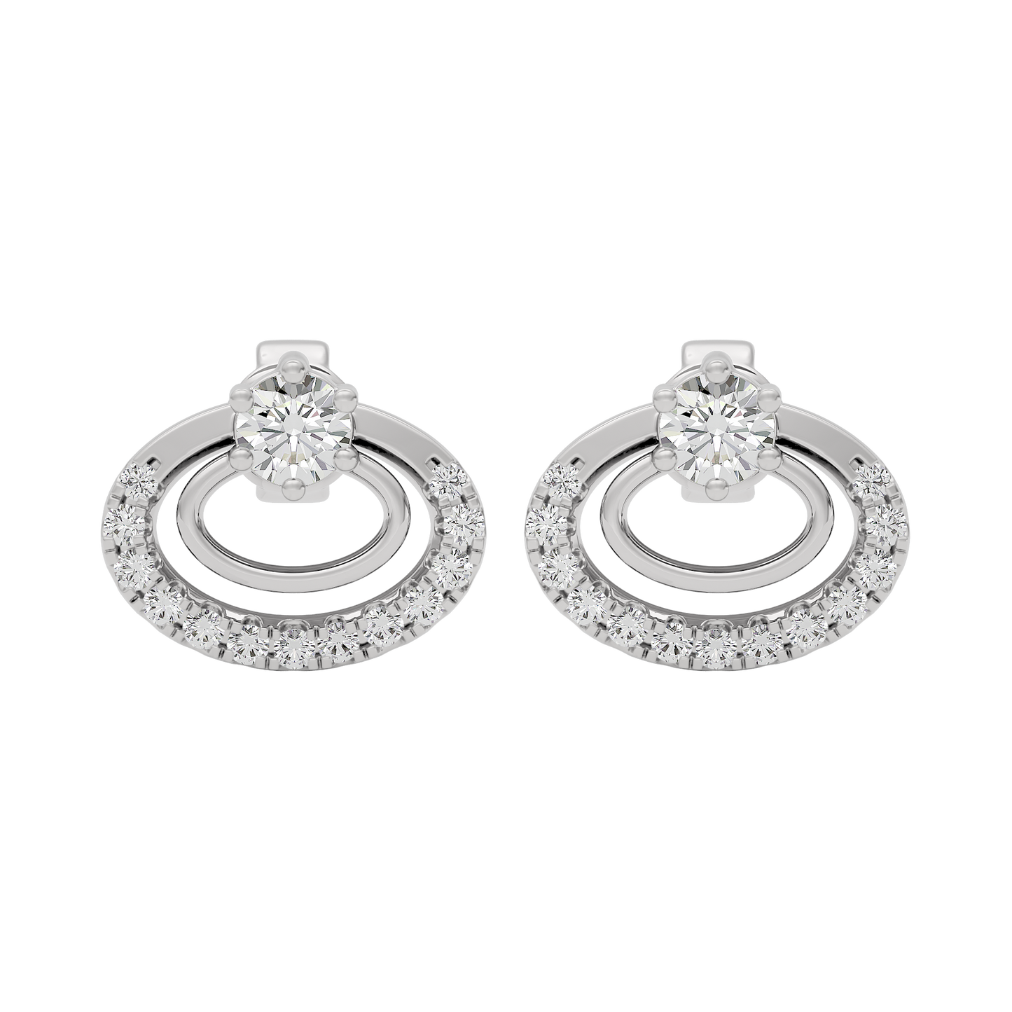 Crystal Oasis Diamond Earring