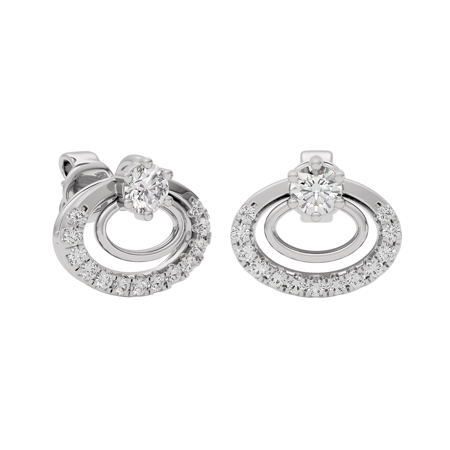 Crystal Oasis Diamond Earring