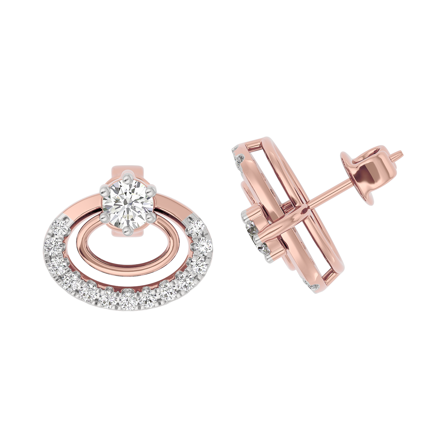 Crystal Oasis Diamond Earring