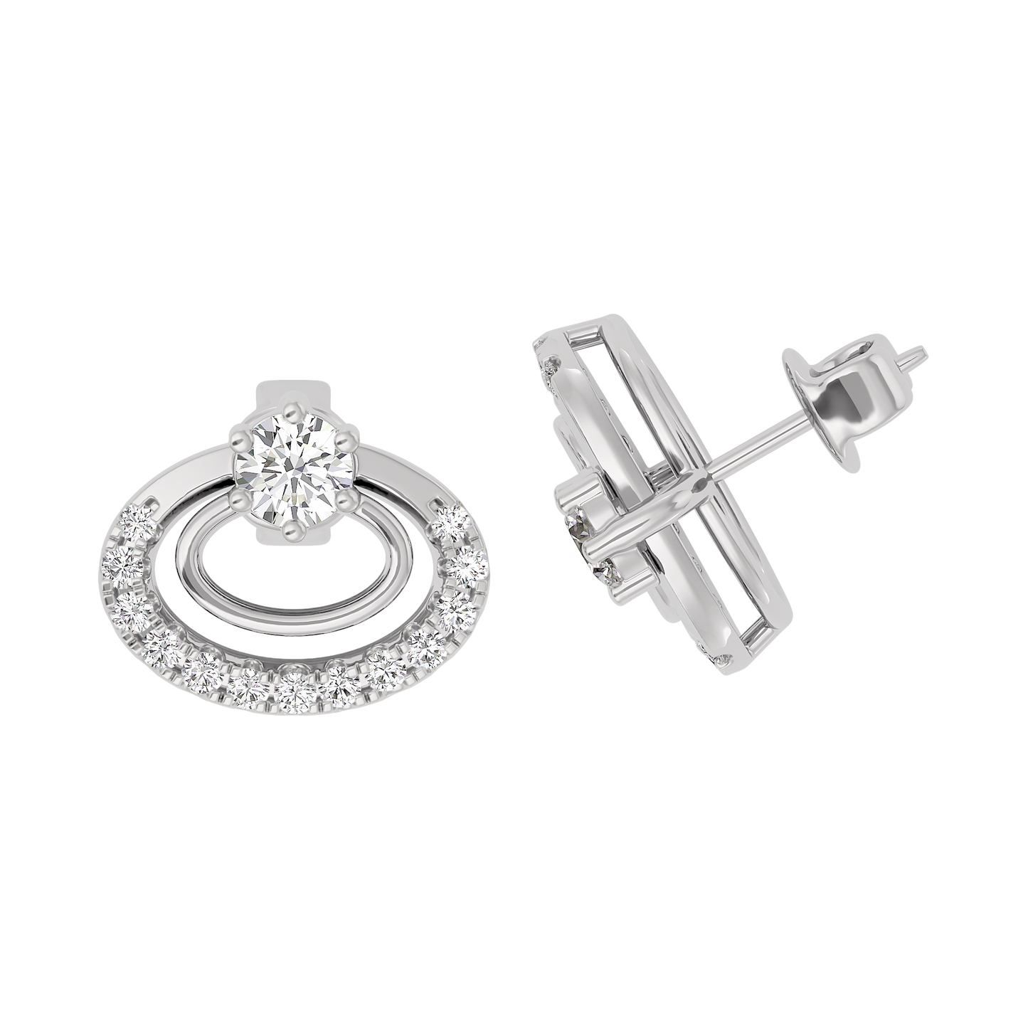 Crystal Oasis Diamond Earring