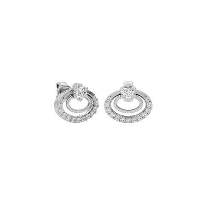 Crystal Oasis Diamond Earring 18 KT / White Gold