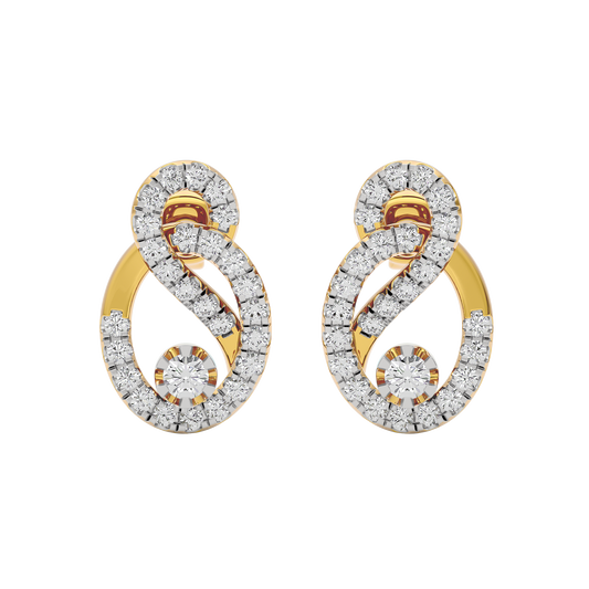 Diamond Starfire Earring