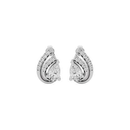 Moonlit Dusk Diamond Earring 18 KT / White Gold