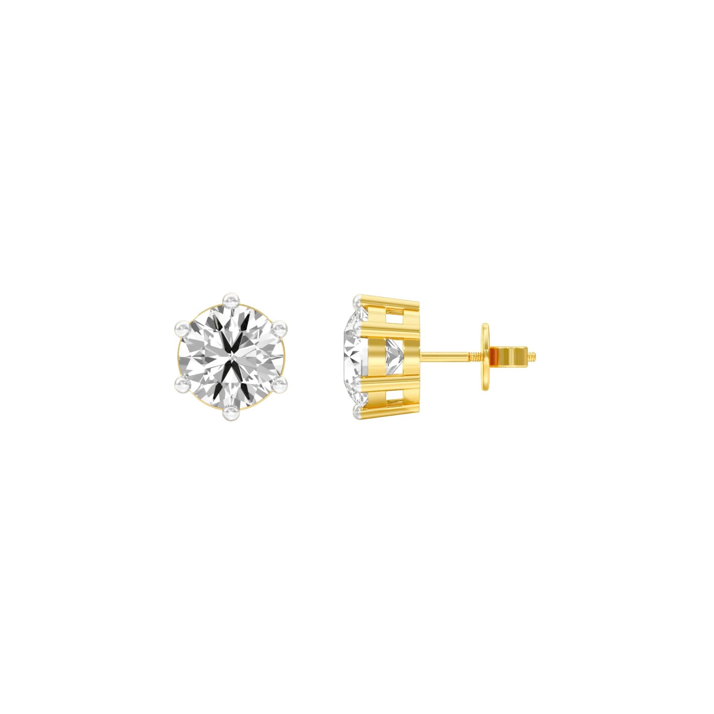 DER000754-00-0.50 18 KT / Yellow Gold