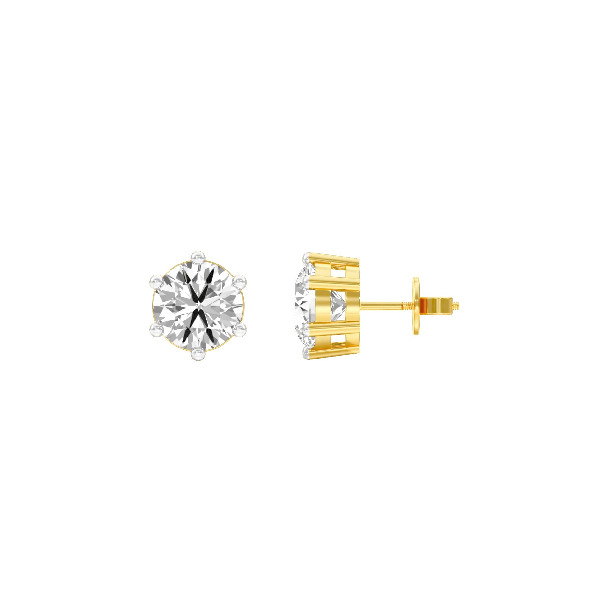 DER000754-00-0.50 18 KT / Yellow Gold