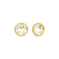 Starburst Diamond Earrings 18 KT / Yellow Gold