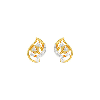 Little Sparkles Diamond Earrings 18 KT / Yellow Gold