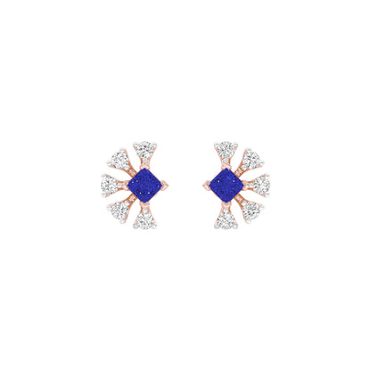 Soar High Diamond Earrings 9 KT / Rose Gold