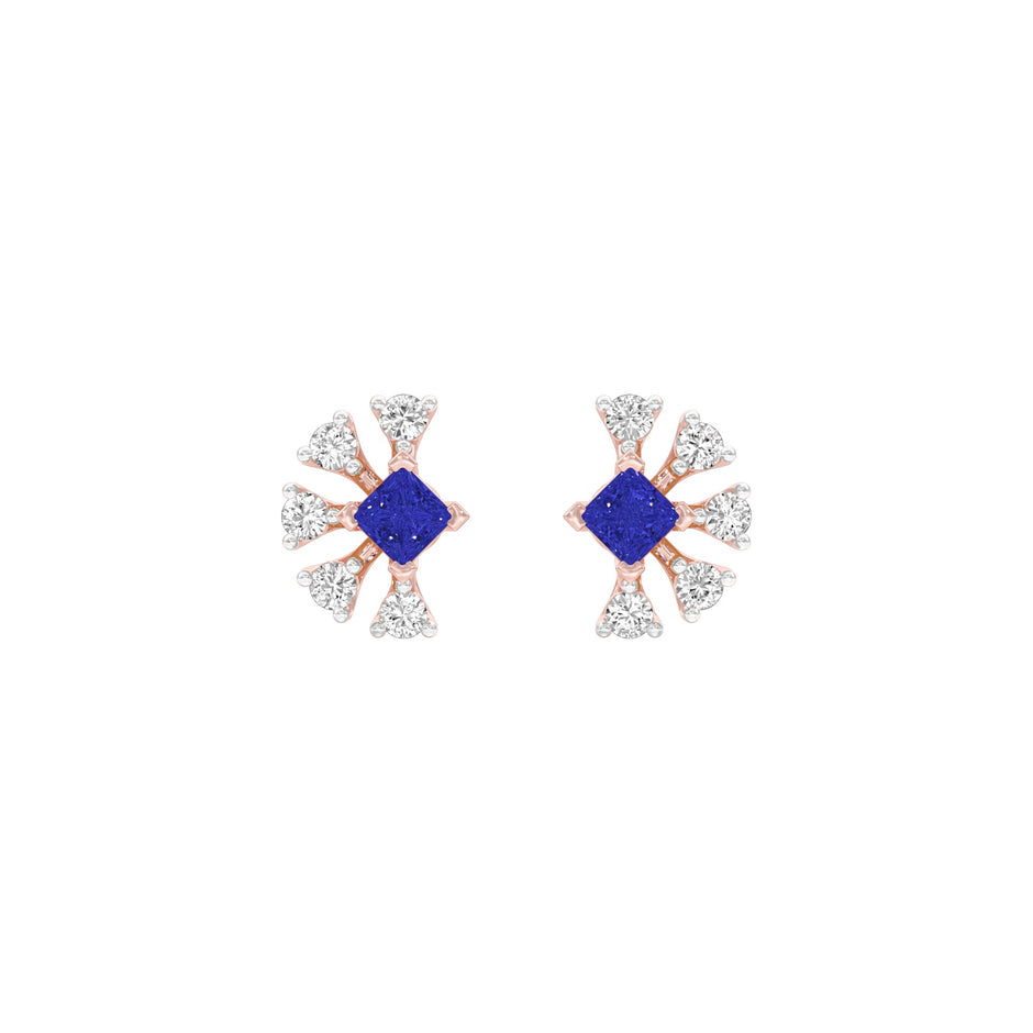 Soar High Diamond Earrings 9 KT / Rose Gold