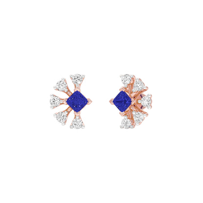 Soar High Diamond Earrings 9 KT / Rose Gold