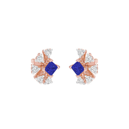 Soar High Diamond Earrings 9 KT / Rose Gold
