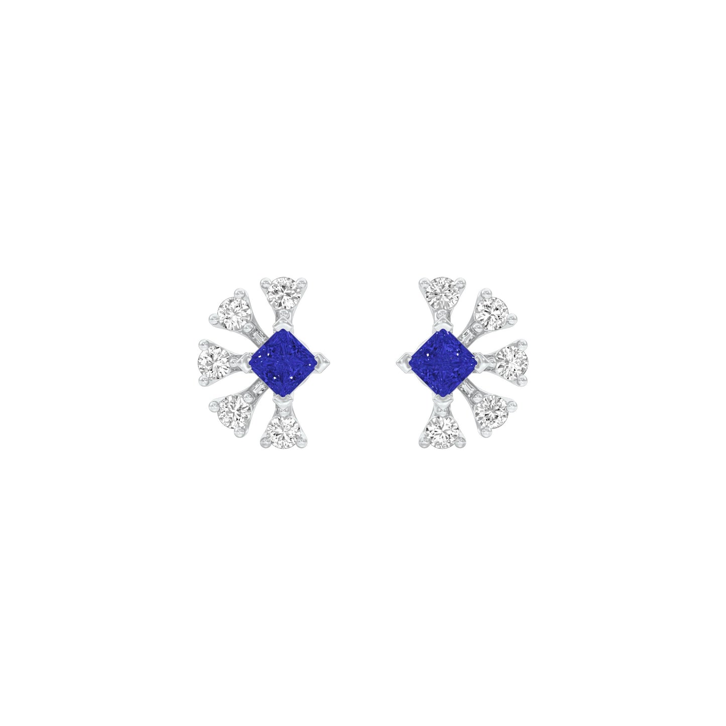 Soar High Diamond Earrings 9 KT / White Gold