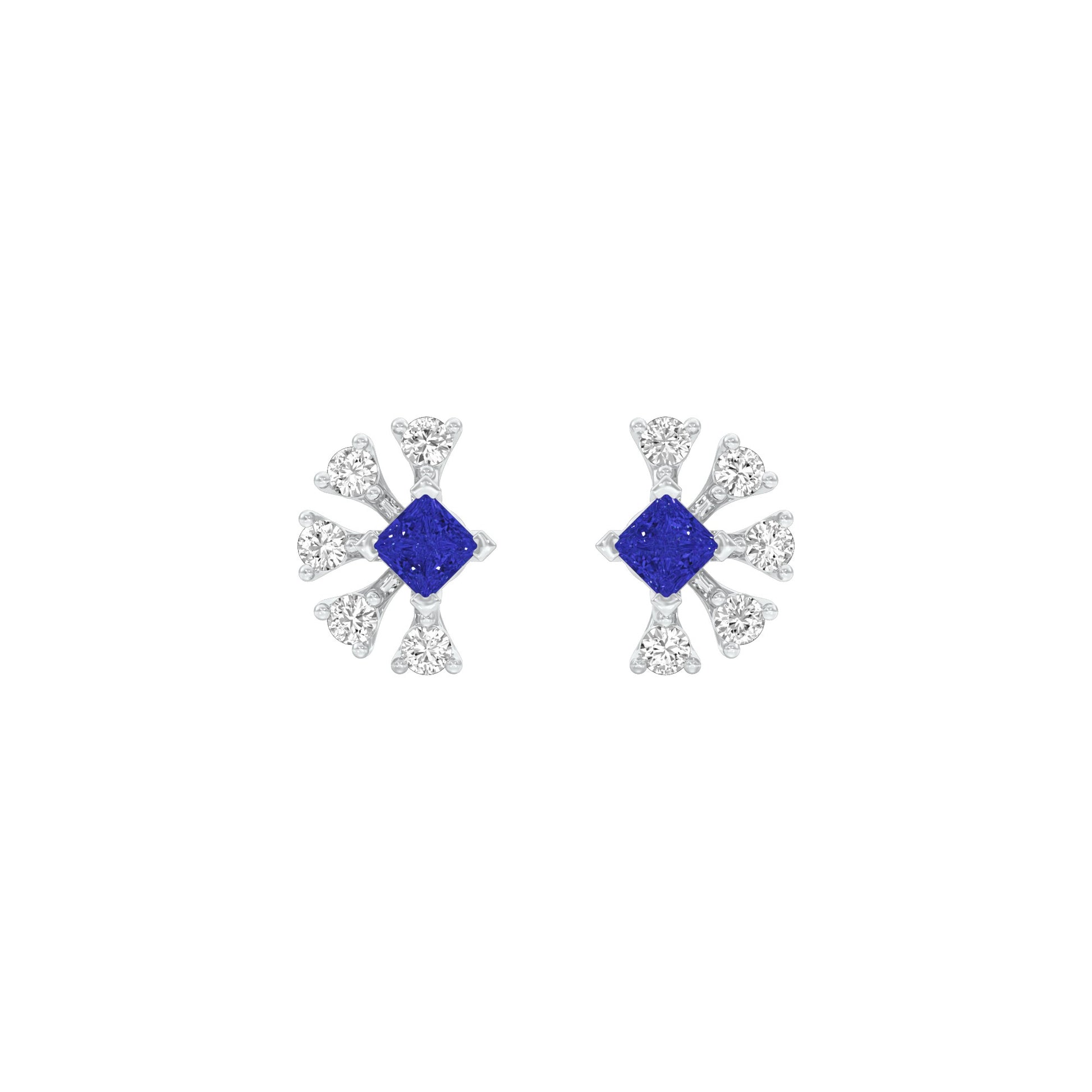 Soar High Diamond Earrings 9 KT / White Gold