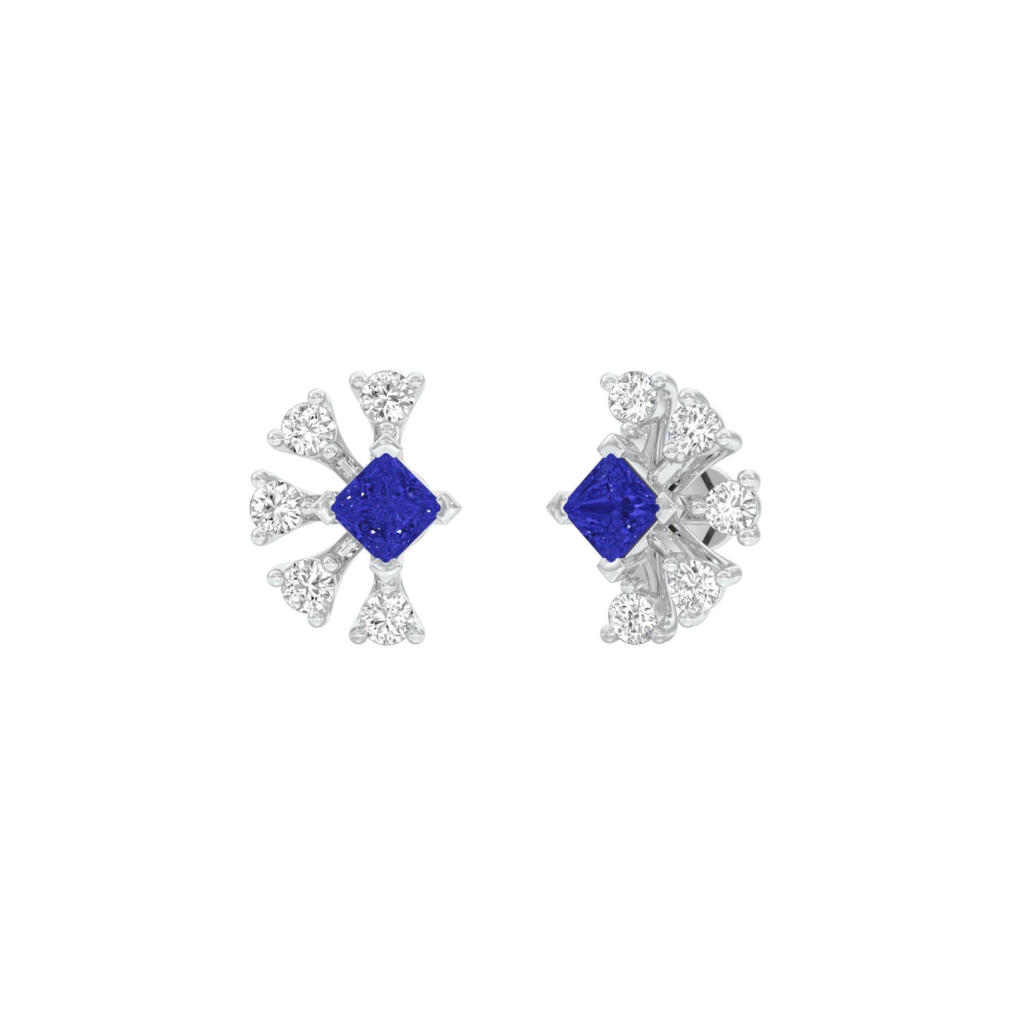 Soar High Diamond Earrings 9 KT / White Gold