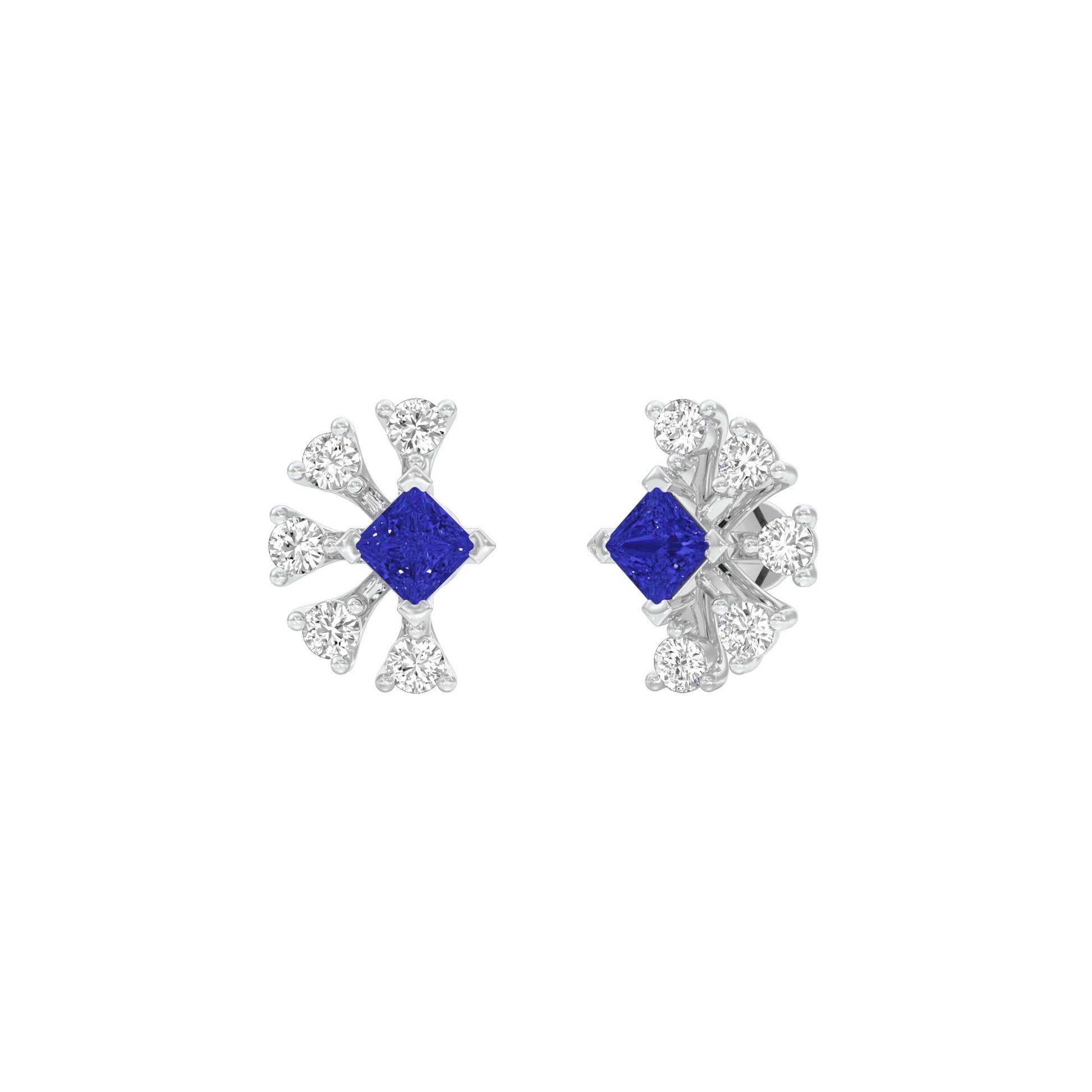 Soar High Diamond Earrings 9 KT / White Gold