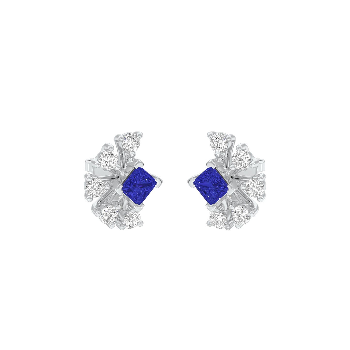 Soar High Diamond Earrings 9 KT / White Gold