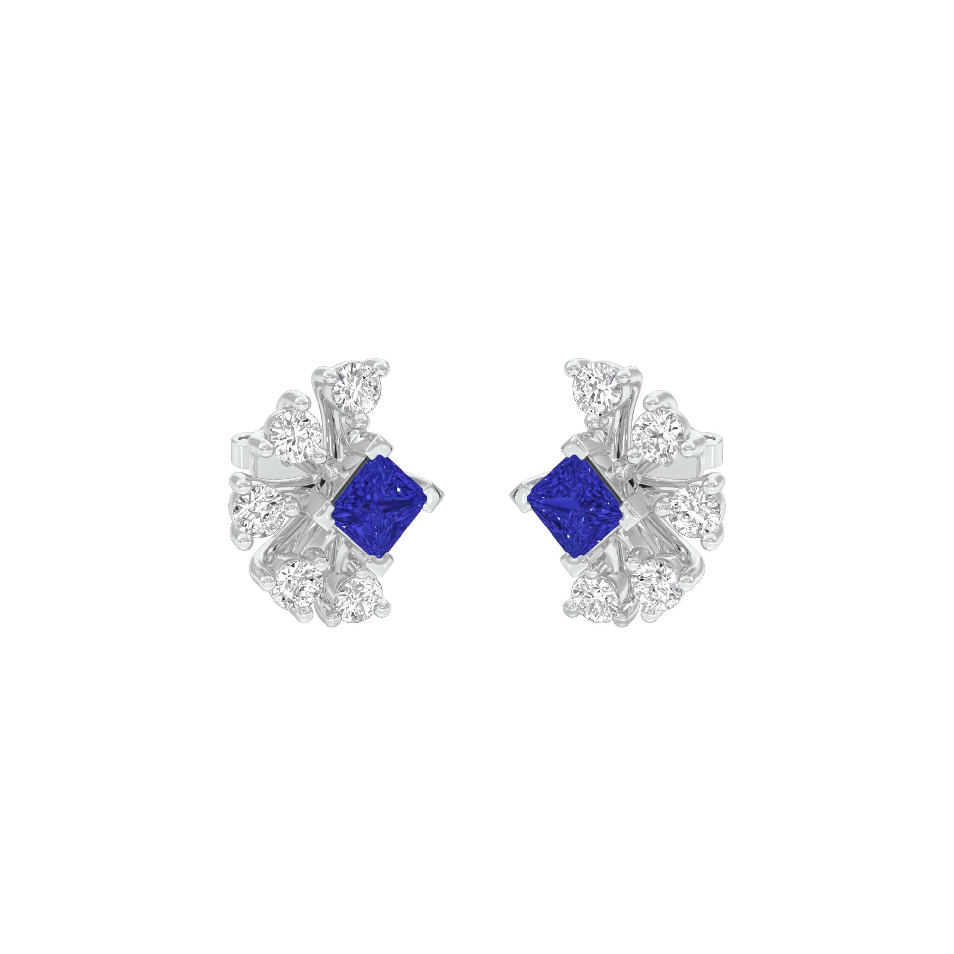 Soar High Diamond Earrings 9 KT / White Gold