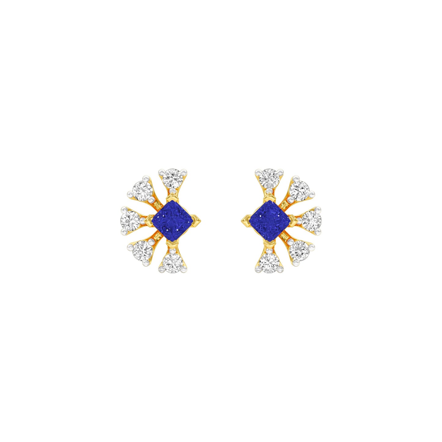 Soar High Diamond Earrings 9 KT / Yellow Gold